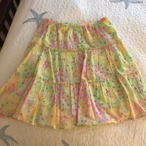 Lilly Pulitzer Fillies and Lillie’s skirt
